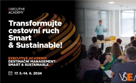 Exekutivní kurz „Destinační management: Smart & Sustainable“